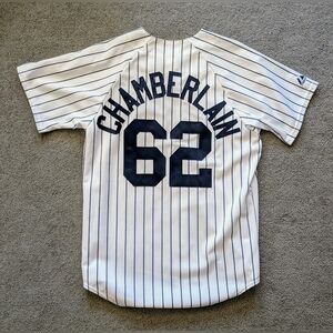 Vintage (Rare) joba Chamberlain New York Yankees Majestic MLB Sewn #62